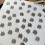 Adorable Cats Shape Small Stamp Plastic Texture for Journaling 4
