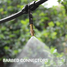 Jeu de Raccords D'Irrigation pour Tubes 1/2 Pouces - Connecteurs BarbeléS (Rain Bird 16 Mm .520 ID) SystèMes Goutte à Goutte ou Arroseurs