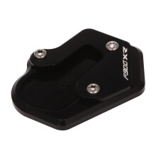 Piastra di Supporto per Pad di Estensione del Cavalletto Laterale del Piede del Cavalletto per Moto per F900XR F900 XR F 900XR 2020 (Nero)