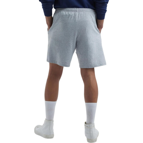 Hanes Men Jersey Pocket Short (M) Light Steel 1