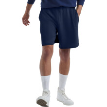 Hanes Men Jersey Pocket Short (M) Navy