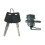 Car Tailgate Lock Cylinder with Keys K3477-EA800 K3477EA800 for  Frontier 05-21 6