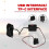 Auto Dash Cam Hardwire Accessoires OBD-2 voor Auto Dash Cam USB / Type-C Interface Parkeer Dash Cam Kabel OBD-2 7