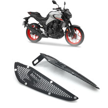 Motorrad Kraftstoff Tank Luft Einlass Mesh Einlass Dekorative Schutz Abdeckung für MT03 MT-03 2020 2021 Schwarz