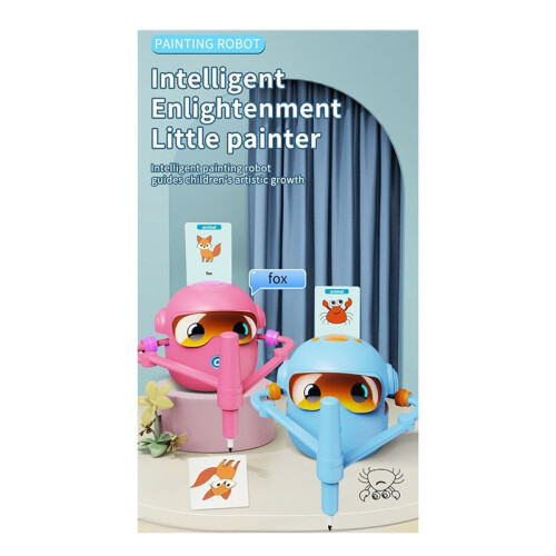 Educational Drawing Robot for Kids Interactive Learning Toy for Early Childhood Enlightenment 1
