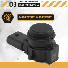 PDC ParkeringshjäLpsensor Fram & Bak 66202220666 66209261582 66209261587 för - F20 F21 F22 F30 F31 F32 F33 ,4ST