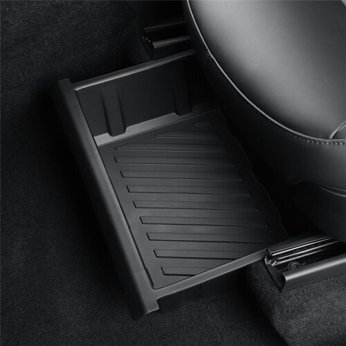 Car Front Row Under  Storage Box for  Model Y Juniper 2025 Under  Drawer Type Tray Storage Box 1