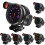 Tacômetro Eletrônico RPM 10-15V, Tacômetro Automático, Display Transparente, 3,15 Polegadas, 7 Cores ABS para Substituição 3