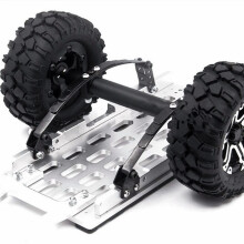 2X Harte Blatt Feder AufhäNgung für 1:10 RC Rock Crawler D90 TF2 Axial SCX10 F350, Schwarz