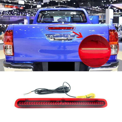 High Mount Brake Light for  Hilux Revo 2015-2021 Third Brake Light Tailgate Reflector Light 2