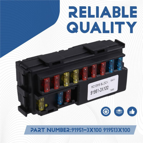 Engine Small Fuse Box Relay Module 91951-3X100 919513X100 for    2014-2016 2