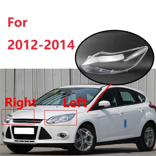 Auto Frontscheinwerfer Abdeckung Lampenschirme Lampengehäuse Scheinwerfer Linsenabdeckung für  Focus 2012-2014 1
