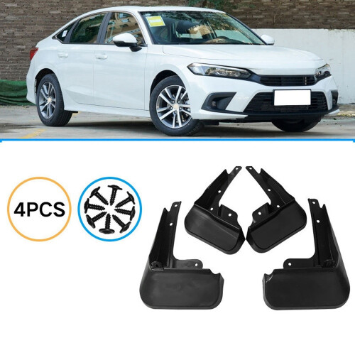 4Pcs Car Mud Flaps for   11Th 2022 Mudguards  Guards 1