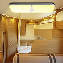 12-80V LED RV Lights Interior 3 Color RV Lights RV Ceiling Dome Light 204 Leds Dimmable Lamps Fixture for RV