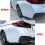 For - 5 Series G30 M-Tech 525I 530I 540I 2017+ Rear Bumper Lip Angle Diffuser Splitter Spoiler Protector Bright Black 7