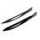 For - 5 Series G30 M-Tech 525I 530I 540I 2017+ Rear Bumper Lip Angle Diffuser Splitter Spoiler Protector Bright Black 9