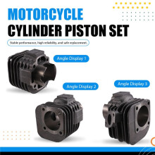 Set di Guarnizioni e Anelli per Cilindro e Pistone per Moto per  Jog 90 90cc 50 mm Cilindro e Pistone e Guarnizioni e Anelli per Pistone Parti