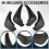 4PCS Mudflap for  2 Hatchback 2007-2012  Mud Flaps Guard  Flap Mudguard Accessories 9