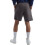 Hanes Men Jersey Pocket Short (L) Charcoal Heather 2
