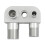 For LSX LS3 Engine Swap Conversion A/C  Compressor Adapter Fitting, AC Compressor Aluminum Adapter 2