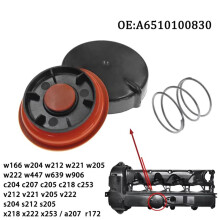 A6510100830 Coperchio Valvola PCV con Membrana per - Classe C W204 Classe e Classe S Classe V ML 2.2L 6510109118