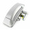 Car Exterior Door Handle for  350Z 2003-2009 Side Handknob Silver Replacement Hand Pull Catch Cover Pad(Left) 4
