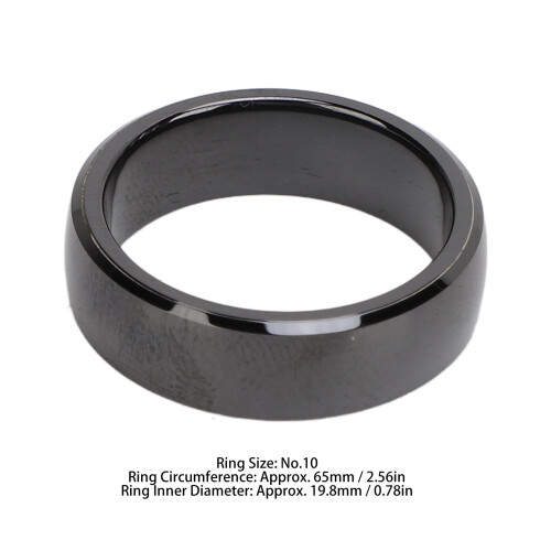 Ceramic NFC Smart Ring for Access Control No.10 65mm 1