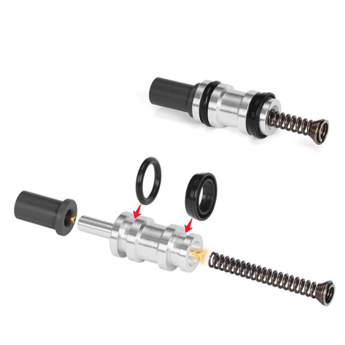 Kit de Reconstrução de Cilindro Mestre Dianteiro de Motocicleta 45072-96 de 11/16 Polegadas para  Dual Disc Modelo 1996-2017 4507296 2