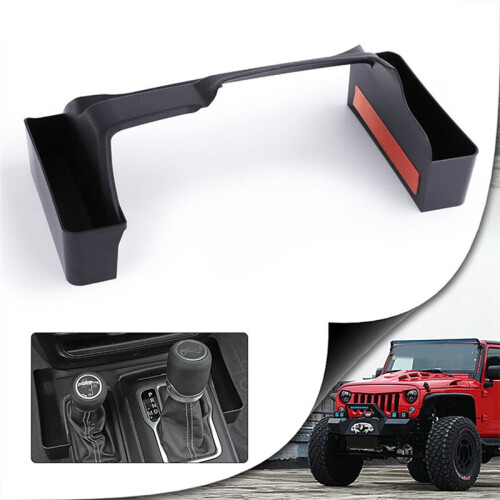 Gear Shift Storage Box Car Organizer Case for   JL Gladiator JT 2018 2019-2021 4 Doors Car Stowing Container 1
