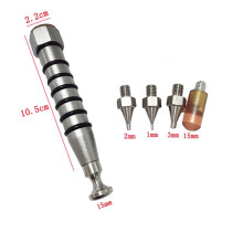 Car Dent Repair Tool with Interchangeable Body Repair Leveling Pen Percussion Hammer Dent Repair Pen