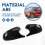 Car Carbon Fiber Pattern Rearview Mirror Cover Side Mirror Case Trim for  1 3 Series E87 E88 E90 E91 5