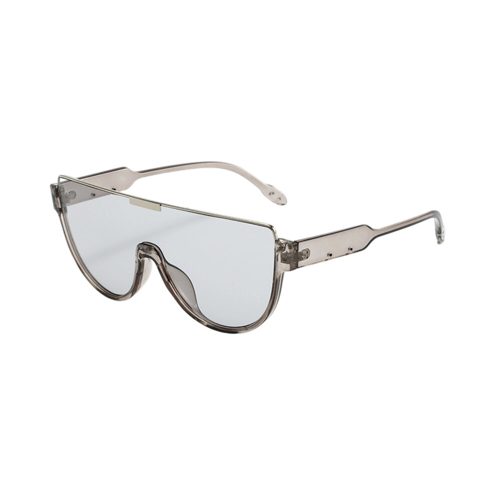 Light Trendy Oversized Shades Sunglasses Weight Metal Frame-4
