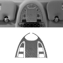 Carbon Fiber Car Roof Reading Light Cover Panel Trim for Cooper Hardtop R56 Clubman R55 Convertible R57 Accessories