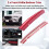Car Front Bumper Lower Grille Trims Panel Red Accessories for  Cx-5 Cx5 2017-2021 Exterior Modification Car Styling 5