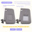 Car Sunshield Sunvisor Interior Sun Visor for  Yaris 2008-2013 74320-52810 Left 4
