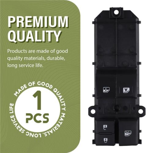 Front Left Window Control  Button 84820-0K310 for  Hilux 2015-2021 Power Master Window Glass Lifter 1
