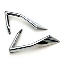 For Qashqai 2022 2023 Car Front Bumper Frame Fog Light Cover Trim Accessories