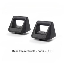 For 2024 Rear Bucket Multifunctional Track Hook 1Pair Car Track Equipment Parts 2PCS