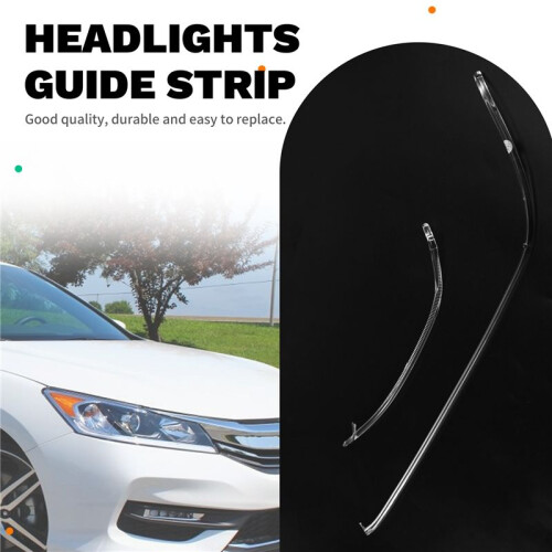 Car Daytime Running Light Guide Strip Headlights Light Strips for  Accord 2016-2017 2