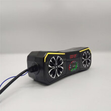 Głośniki Motocyklowe Bezprzewodowy System Audio Stereo 12 V Uchwyt na Kierownicę Odtwarzacz MP3 AUX-In USB Radio FM
