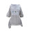 Hundepyjama Welpen-Jumpsuit Grau Größe M Polyester 2