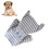 Hundepyjama Welpen-Jumpsuit Grau Größe M Polyester 4