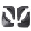 Mud Guards Mud Flaps For-  B7 2011-201 European  Full Protection  Guards 4Pcs Mudguard 4