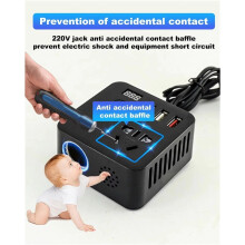 Car Inverter 12v to 220v Car Charger Truck Multi-Function Car Power Board Converter