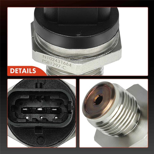 0281002907  Fuel Rail High Pressure Sensor for - E350 GL350 ML350 S350 2