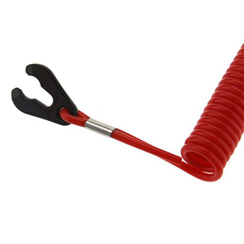 4Pcs Boat Outboard Engine Motor Lanyard Kill Stop -Safety Tether for