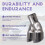 Car Bent Dual Exhaust Tip Bolt- Slant Cut Tailpipe Muffler Tip Universal Car Tailpipe Modification 3