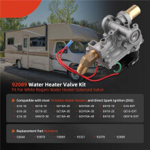 93870 92089 10 Gallon RV Water Heater Gas Valve for Atwood G10 GC10 GCH10 GH10 SVC Valves Assembly 10 Gal