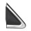 Car Side Mirror Corner Triangle Garnish Panel Window Triangle Plate 96318-3RA0A 96319-3RA0A for  Sylphy 2012-2018 4