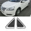 Car Side Mirror Corner Triangle Garnish Panel Window Triangle Plate 96318-3RA0A 96319-3RA0A for  Sylphy 2012-2018 6